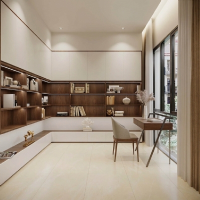 Xưởng chuyên làm giá sách gỗ công nghiệp